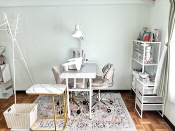 サロン ネイル施術机