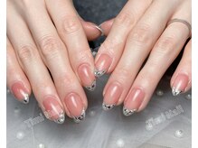 テイミイネイル(Timi Nail)/ガラスフレンチ