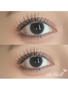 Eyelash Salon &nbsp;Miell まつげパーマ・パリジェンヌ・眉毛専門【ミエル】/上下まつ毛パーマ