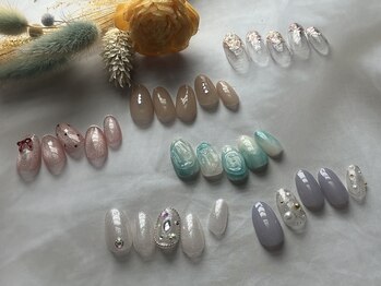 ネクスト ヴィジョン ネイル(Next Vision Nail)の写真/技術力×モチの良さで大満足の仕上がりに♪カラーの調合も得意◎お客様の理想の指先を叶えます＊