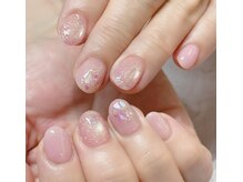 ネイルアンドアイラッシュスタジオ シュシュ(chouchou)/フラッシュ×シェルショートで◎