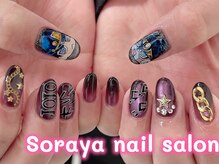 ソラヤ(Soraya)/JOJO痛ネイル持ち込みデザイン