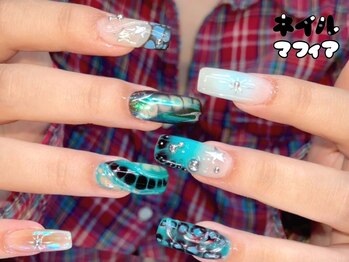 ネイルマフィア 池袋店(NAIL MAFIA)の写真/【痛ネイルの施術も可能】お客様の理想を叶える驚きの再現率!☆※痛ネイルのご予約はLINEのみ
