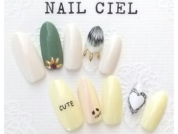 ネイル シエル(nail ciel)/[2]アート付定額コース◆￥5300