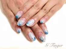 ジー フィンガー 千葉店(G)/snowホワイト☆ネイル