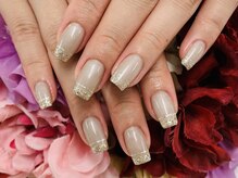 ダブルネイル(Double Nail)/【ほり】シンプルデザイン