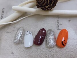 9.10月限定ハロウィンネイル