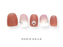 マリー ネイルズ いわきラトブ店(MARIE NAILS)/定額7700円税込 コーラル0309d