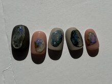 ファンクションネイルズ 表参道 原宿(FUNCTION NAILS)/ワンカラー/インク
