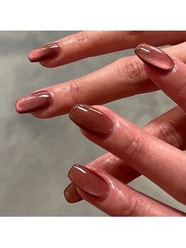 ネイルサロンエーナイン イオン札幌藻岩店/マグネットネイル