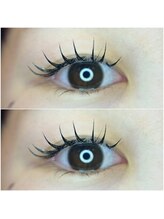 ネイルアンドアイ ビューティーオーブ(nail&eye beauty ORB)/フラットラッシュ100本