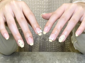 ネイル クランツ(nail kranz)/イエローネイル