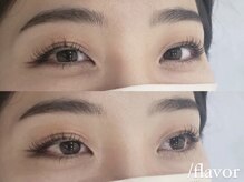 スラッシュフレーバー(/flavor)/上下まつげパーマ♪