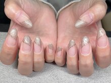 エルマナ ネイル(Hermana NAIL)/ラメフレンチ