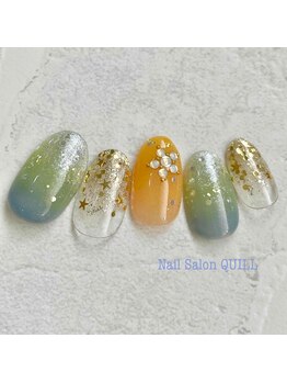 ネイルサロン クイル(QUILL)/6月ラメホロ(1)