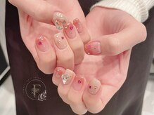 フルゥ エビス(fl EBISU.)/ハート/グラデーションネイル