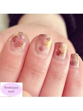 ホミヤンネイル(homiyan nail)/クリアニュアンスネイル