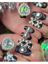 チャーレム ネイル(charlem nail)/Silverリボンとハート☆