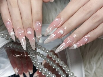 リンドネイル バイ モカ アンド ララ(Lind nail by moca and LaLa)/【yuchi】肉球ネイル