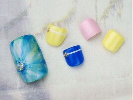 爽やかフラワーフット☆