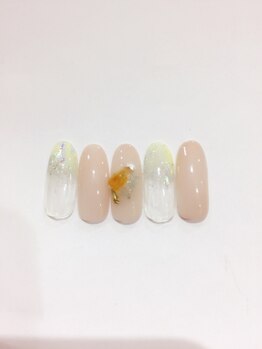 エトワール 大垣店(Etoile)/夏天然石ネイル