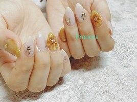 ぷっくり立体お花