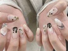 ネイルリブラ(Nail Libra)/バレンタインネイル