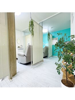 ノママホワイトニング 大宮店/清潔感にこだわった店内♪