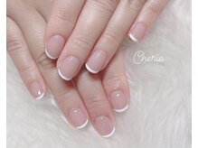 シェリエ(Cherie)/ホワイトフレンチ short nail