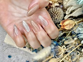 大人シンプルネイル