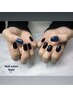 【JrネイリストMayu限定】ジェルネイル 2本アート￥5500