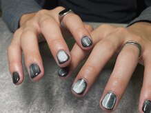 オムネイル 渋谷(HOMME NAIL)/マグネットネイル ¥6.600