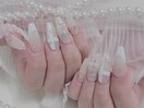 ガーリー☆ワンホンネイル