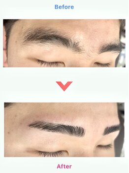 ギフトビューティー(Gift Beauty)の写真/眉WAXと眉パーマで理想の眉毛へ！