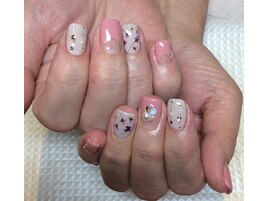 ～ドライフラワーネイル～