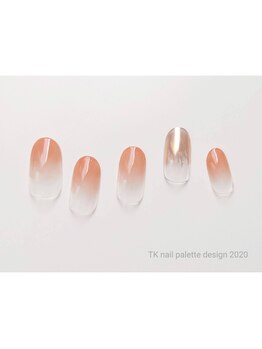 ティーケーネイルパレット/ミラーグラデーション コースA