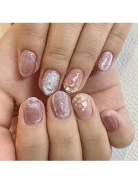 シンプルデザインネイル