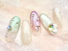 ネイル サロン ターラ 吉祥寺(nail salon Tara)/マグネットグラデーション