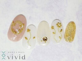 ＊冬ブライダルネイル＊