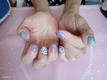 イーズ(ease)/紫陽花ネイル