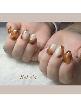 リレア(ReLea)/べっ甲ネイル