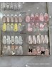 【初回＆自店オフ込み】　定額デザインネイル　￥5,500～ 