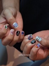 アムナネイルズ(amuna nails)/RADジャケ写ネイル