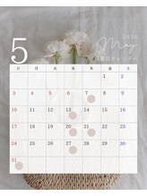 ノア(noa)/５月定休日