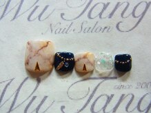 ウータン(Wu-Tang)/大理石ネイル☆ ￥10000