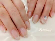 ベルトリージェイ(BellTree,J)/上品ラメフレンチ☆6400円