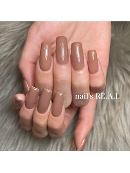 ネイルズリアル 倉敷(nail's RE.A.L)/ワンカラーネイル
