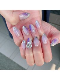 ☆パープルネイル☆