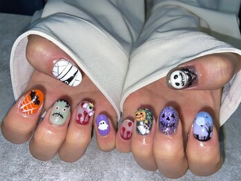 ネイル アン 倉敷駅前店(Nail Ann)/ハロウィンネイル