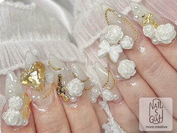 ネイルズガッシュ 大森駅前店(NAILs GUSH)/フィルイン/持ち込み/ゴテゴテ